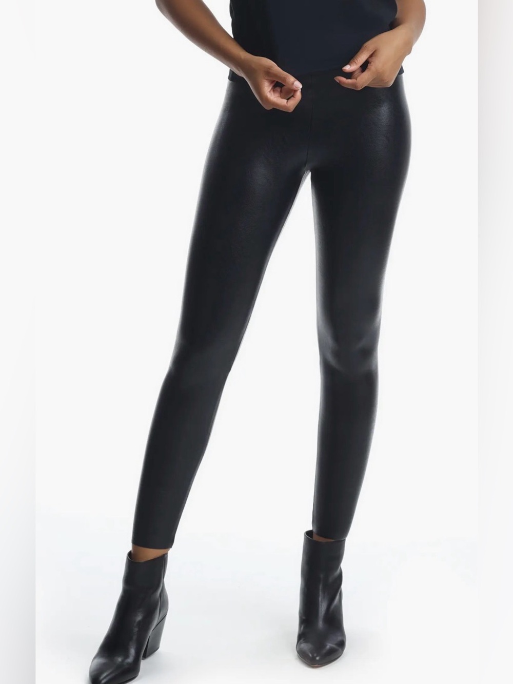 Commando Control Top Faux Leather Leggings Size Small ORG RETAIL $128